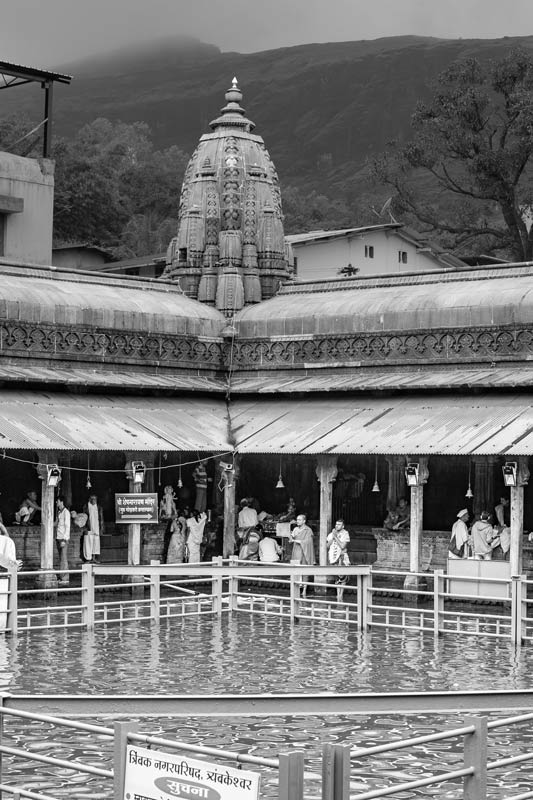 Valuing groundwater for cultural services - Kushavarta Kund which marks the point of appearance of Godavari River from underground, at Trimbakeshwar, Nashik district, Maharashtra